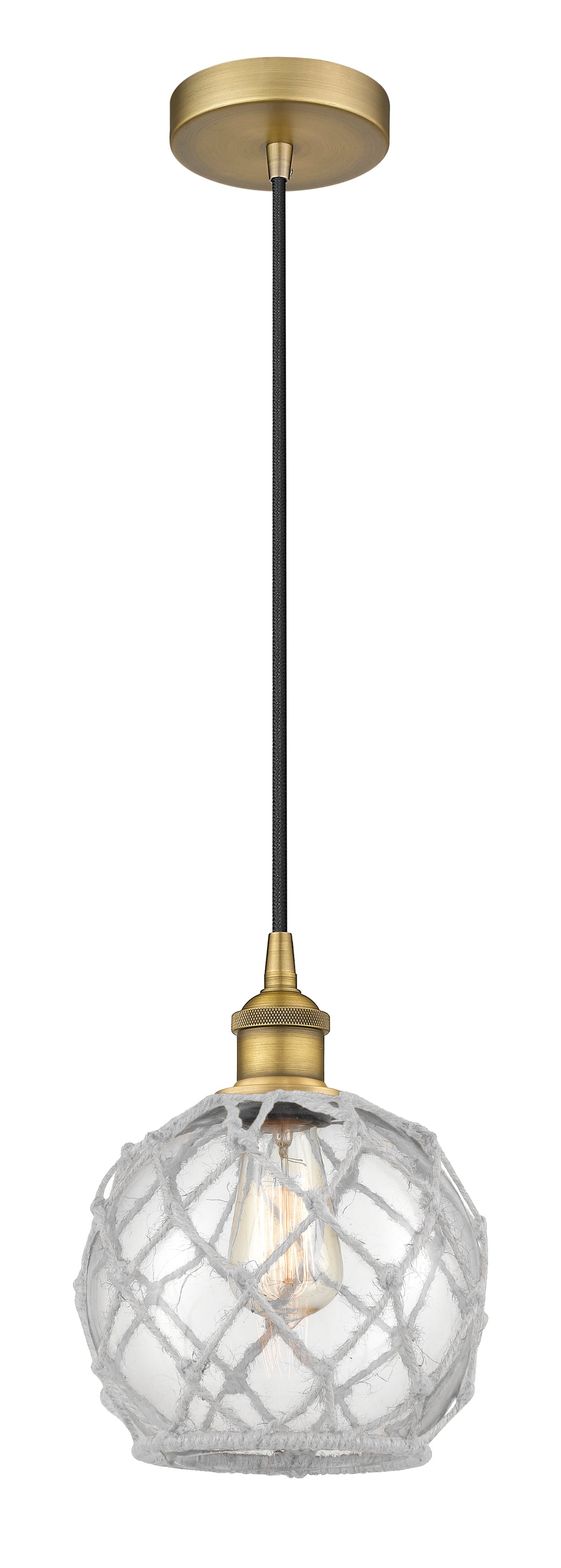 Edison Mini Pendant Antique Brass