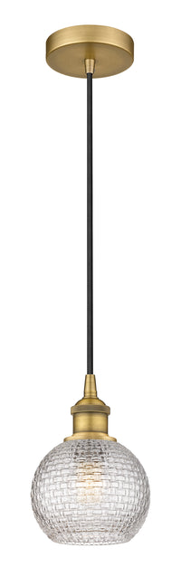 Edison Mini Pendant Antique Brass Finish