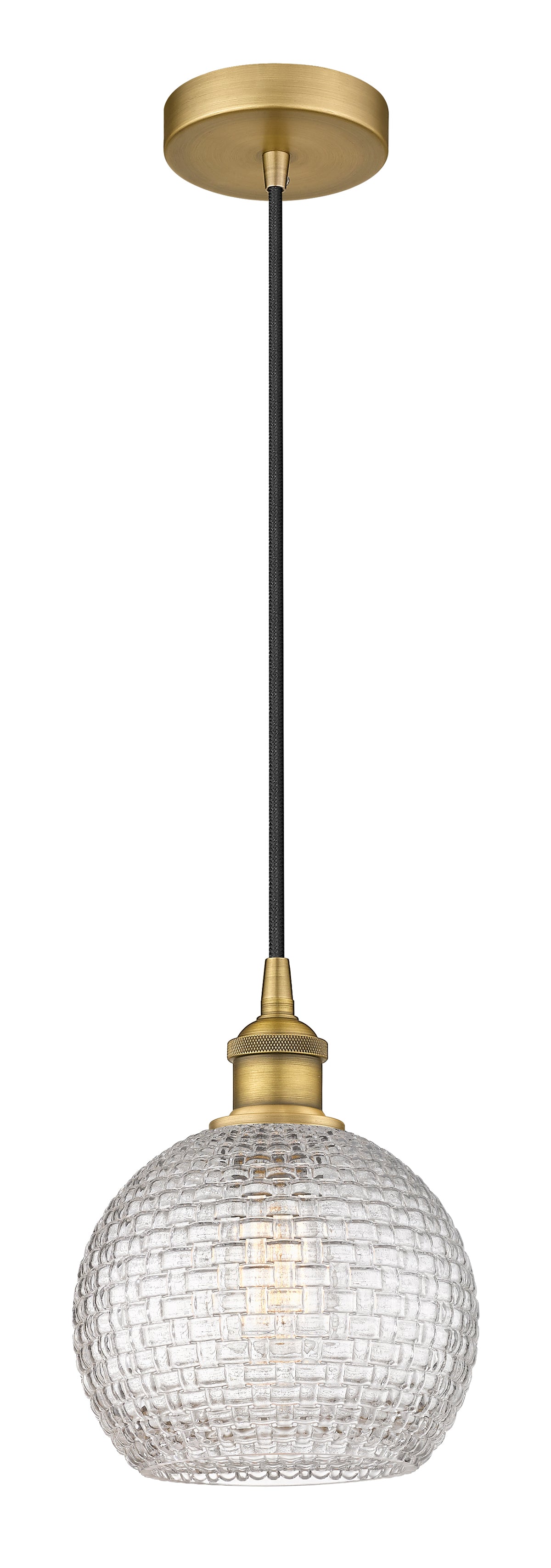 Edison Mini Pendant Antique Brass Finish
