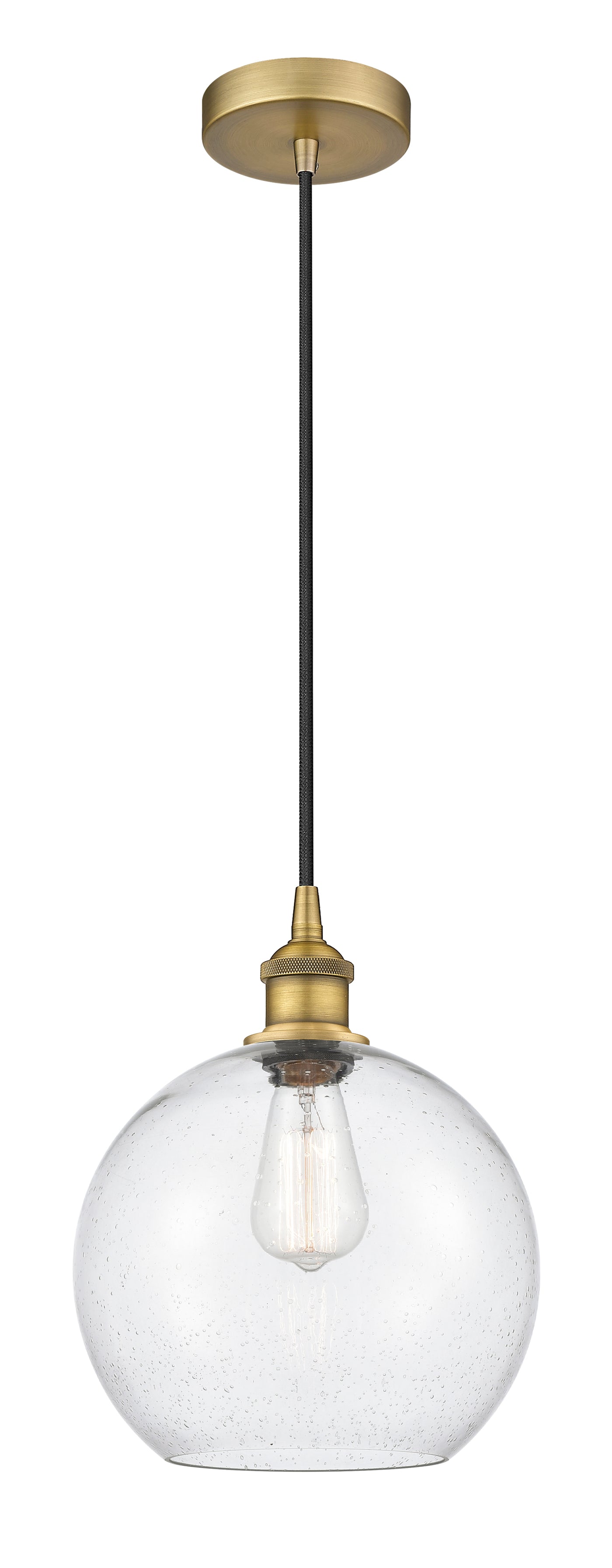 Edison Mini Pendant Antique Brass Finish