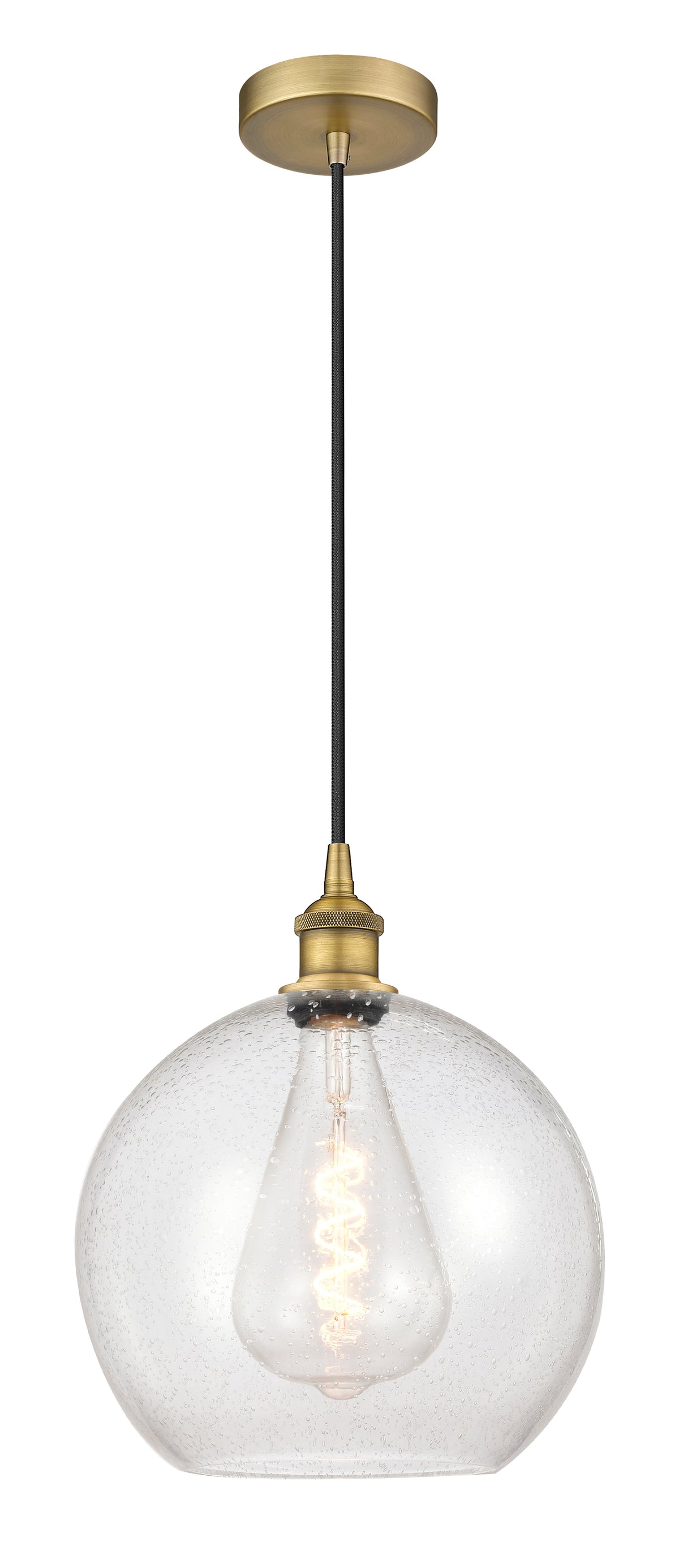 Edison Mini Pendant Antique Brass Finish