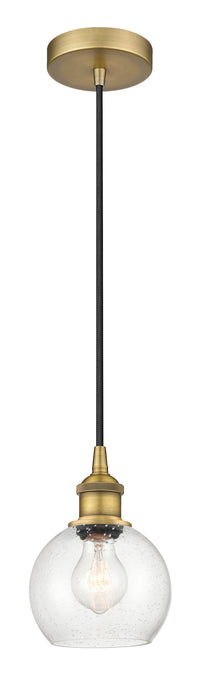Edison Mini Pendant Antique Brass Finish