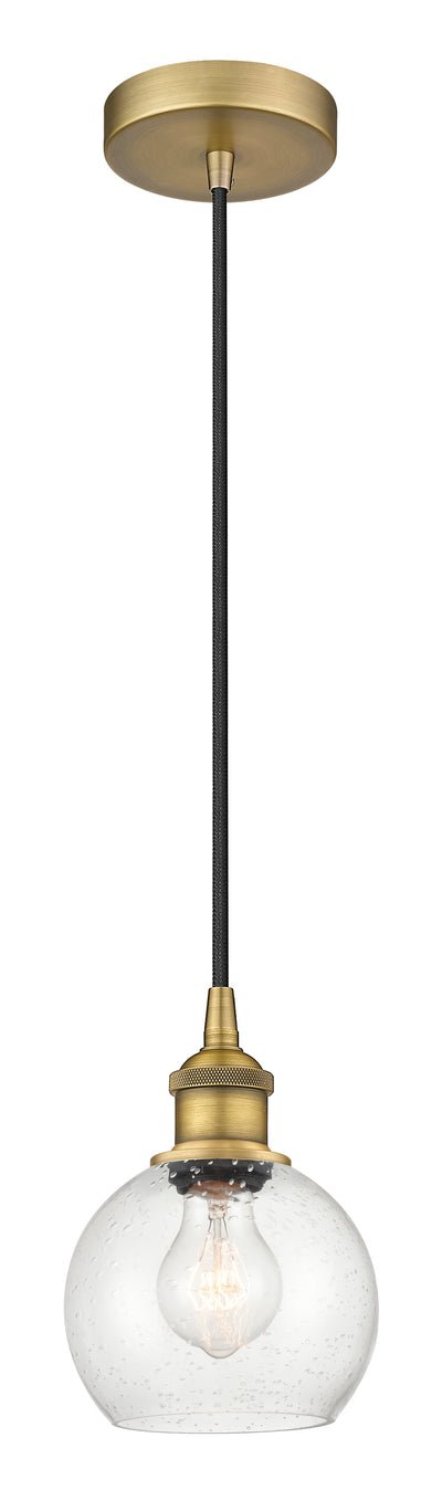 Edison Mini Pendant Antique Brass Finish