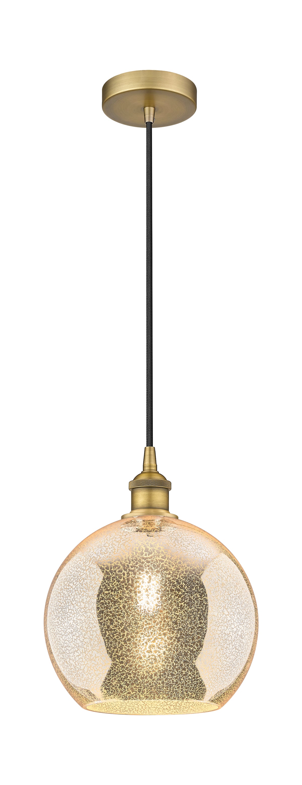 Edison Mini Pendant Antique Brass Finish