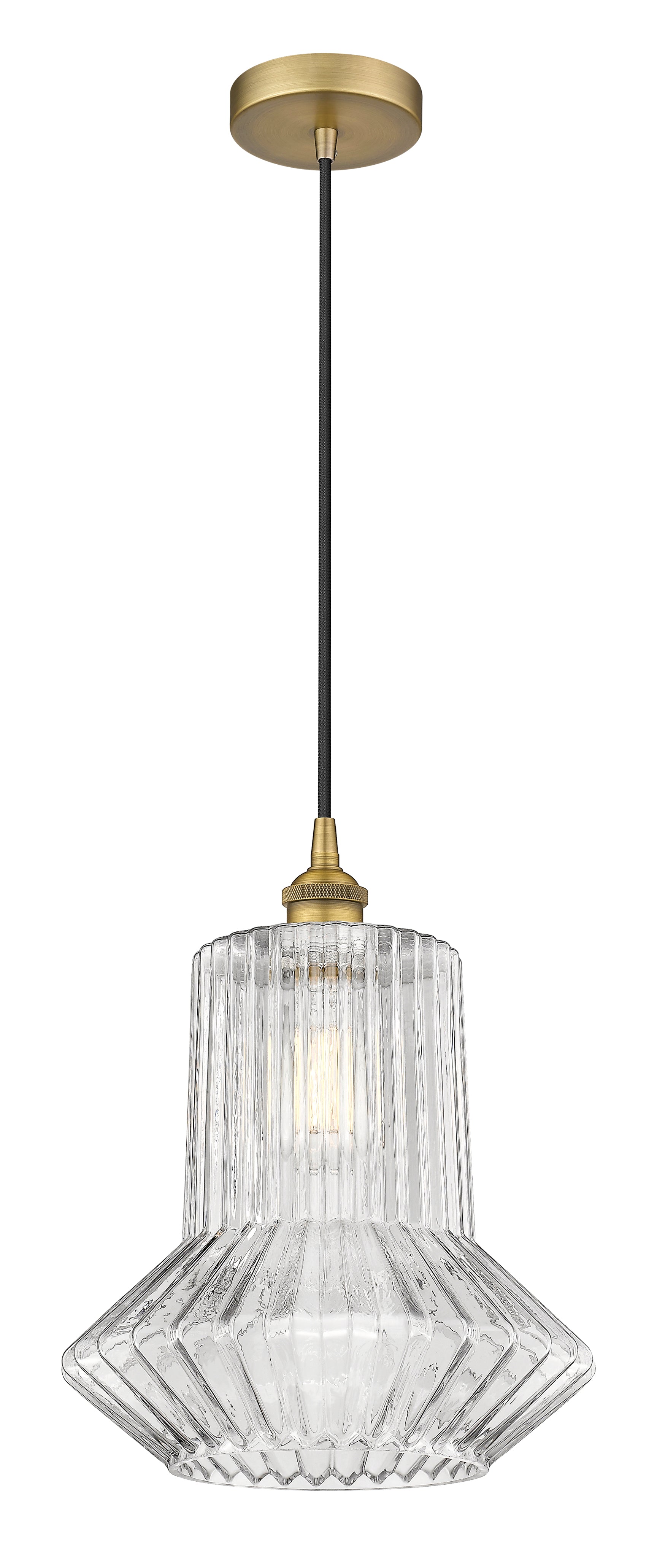 Edison Mini Pendant Antique Brass Finish