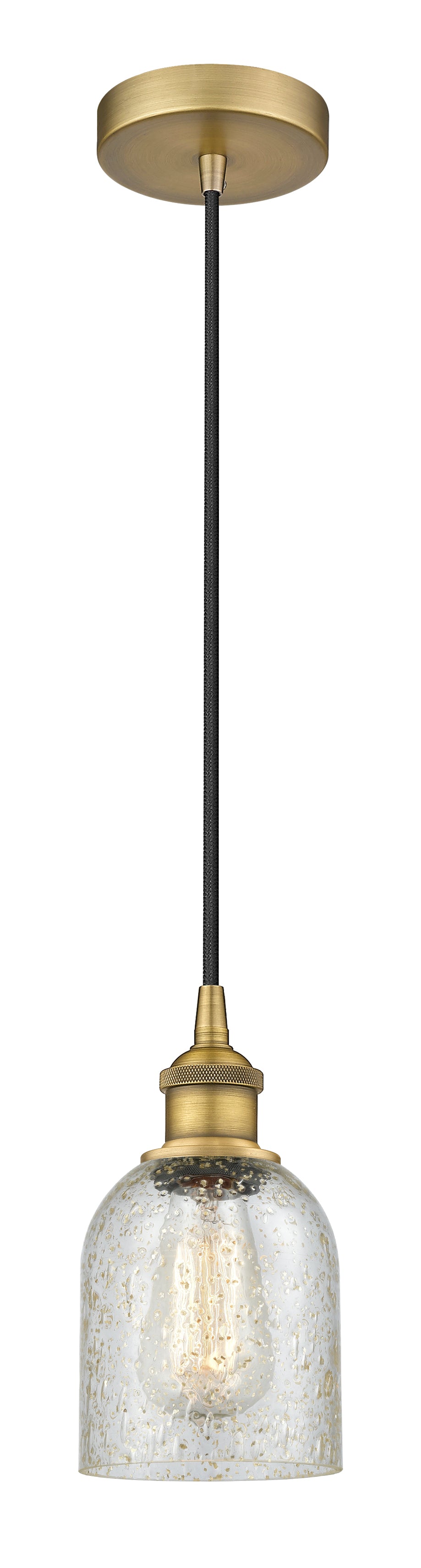 Edison Mini Pendant Antique Brass Finish