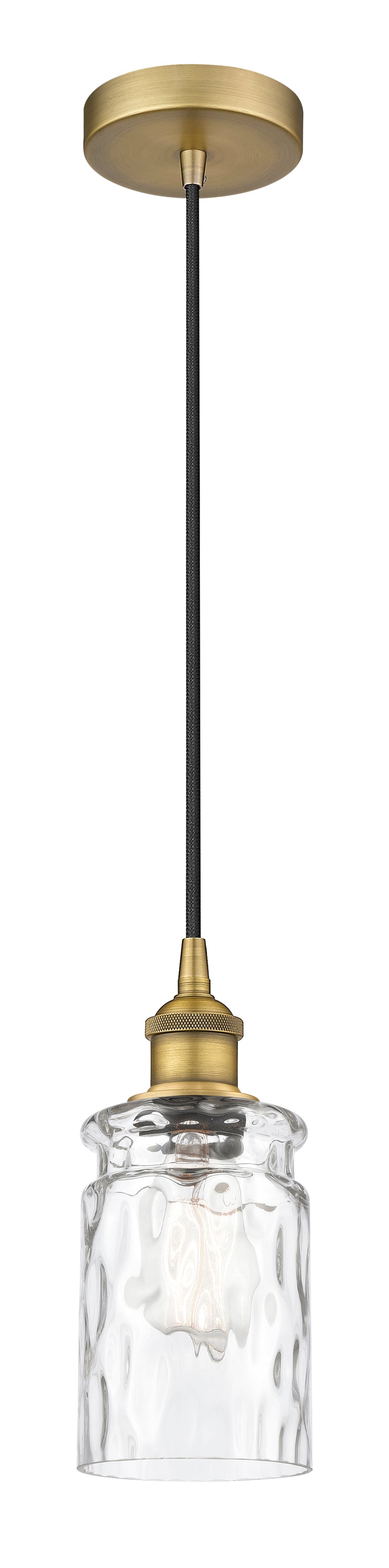 Edison Mini Pendant Antique Brass Dimmable