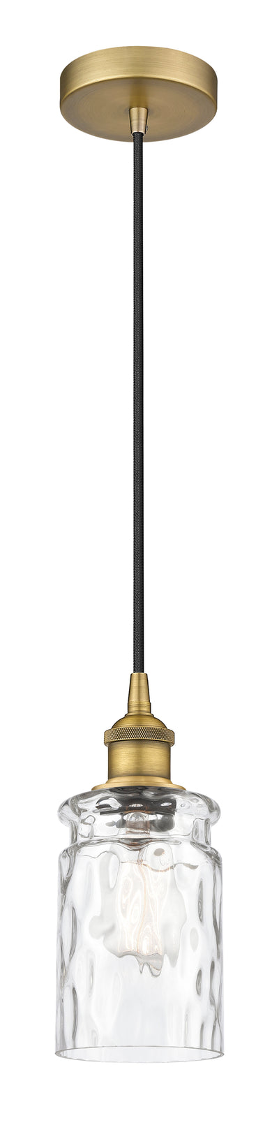 Edison Mini Pendant Antique Brass Dimmable