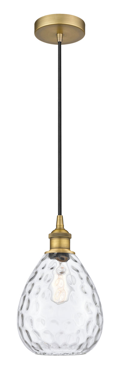 Edison Mini Pendant 8 Inch Antique Brass