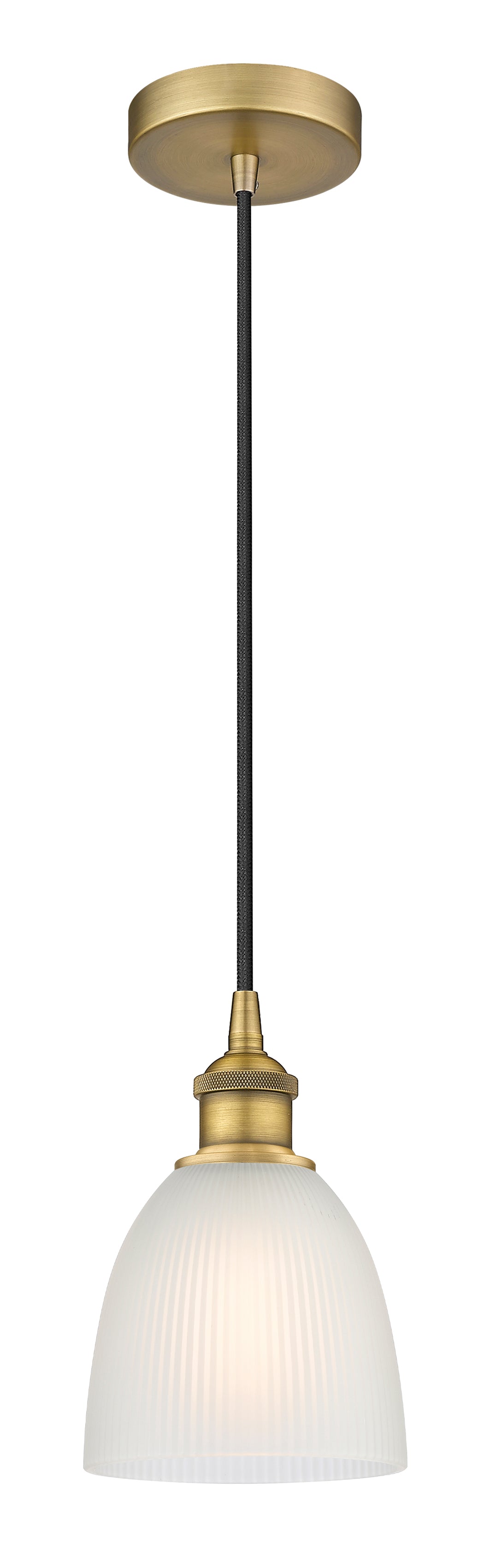 Edison Mini Pendant Antique Brass Finish