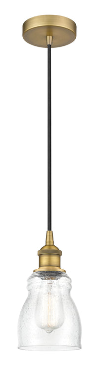 Edison Mini Pendant Antique Brass Finish