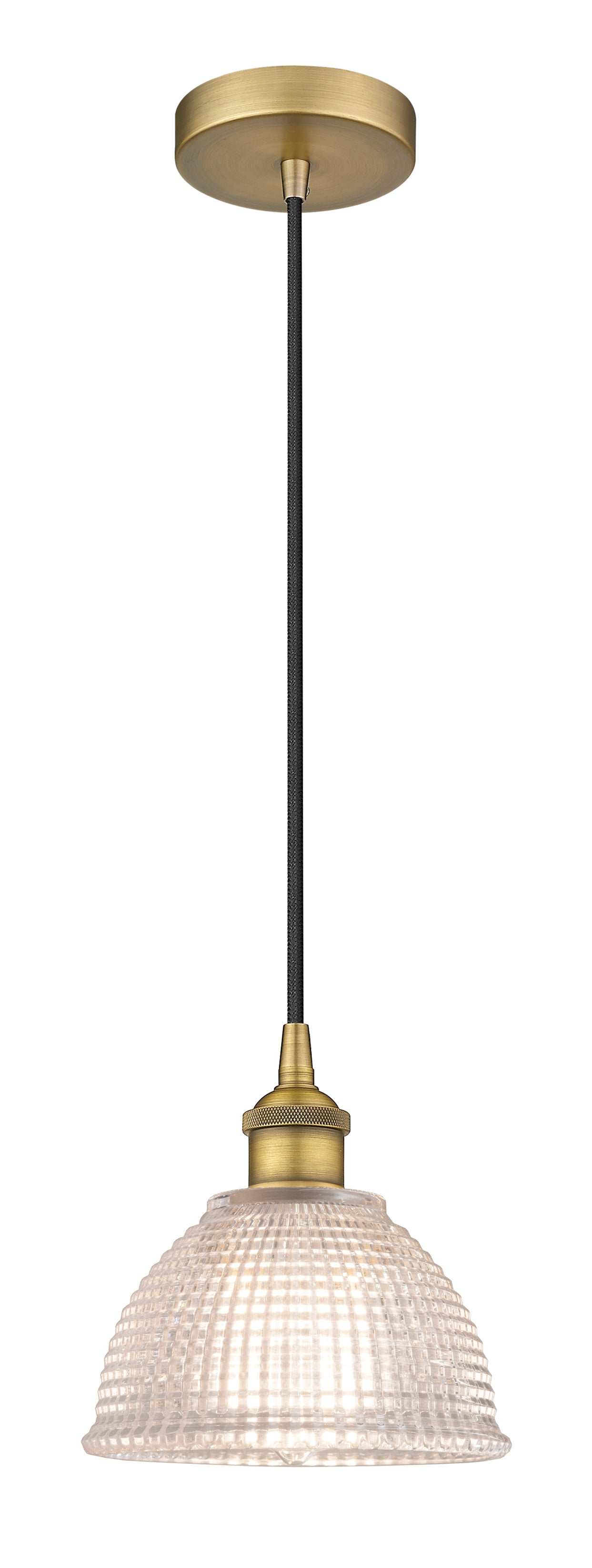 Edison Mini Pendant Antique Brass Finish