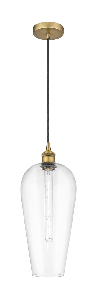 Edison Mini Pendant Antique Brass Finish