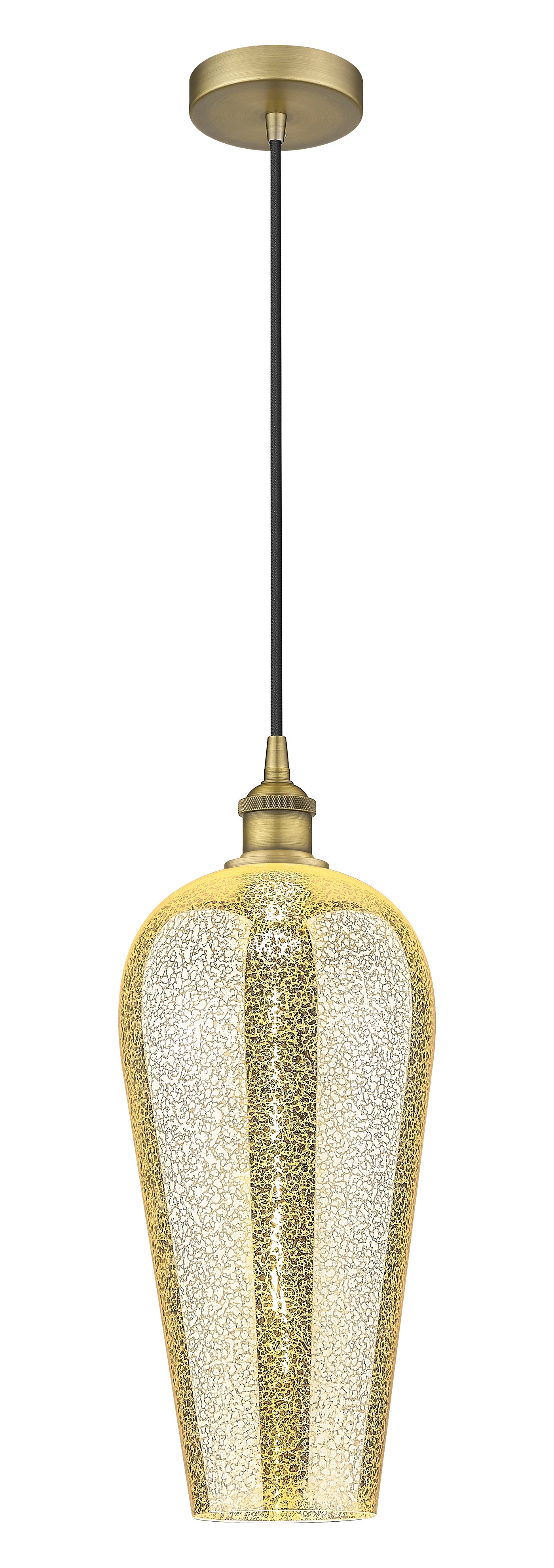 Edison Mini Pendant Antique Brass Finish