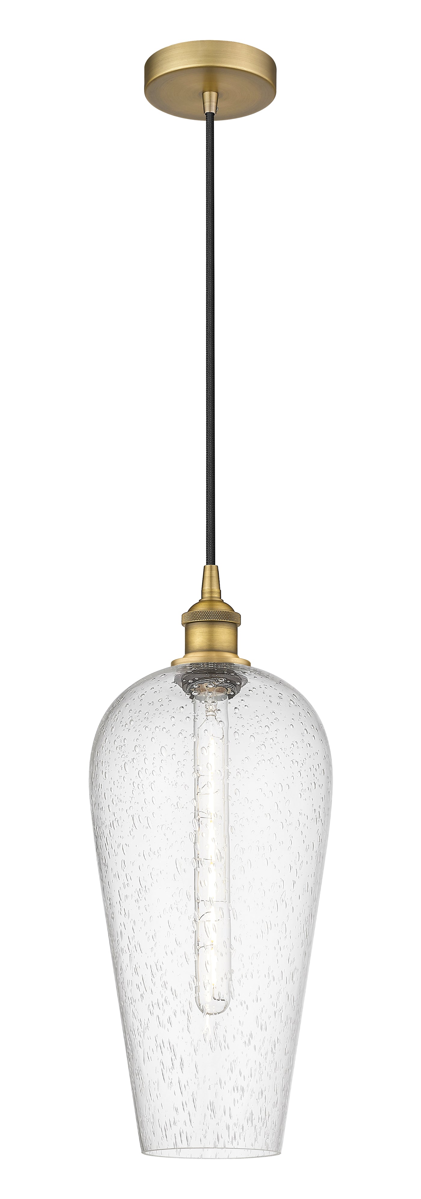 Edison Mini Pendant Antique Brass Finish