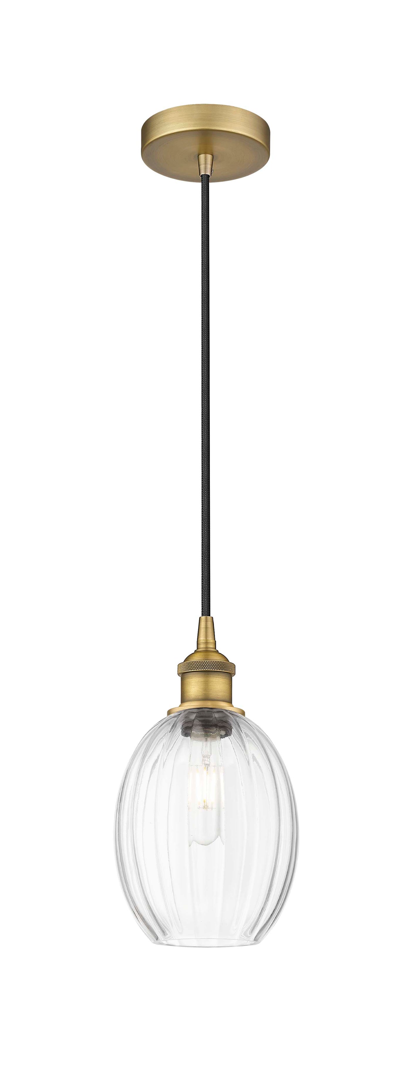 Edison Mini Pendant Antique Brass Finish