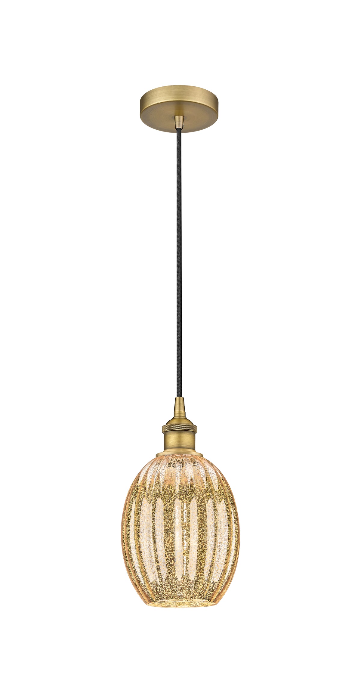 Edison Mini Pendant Antique Brass Finish