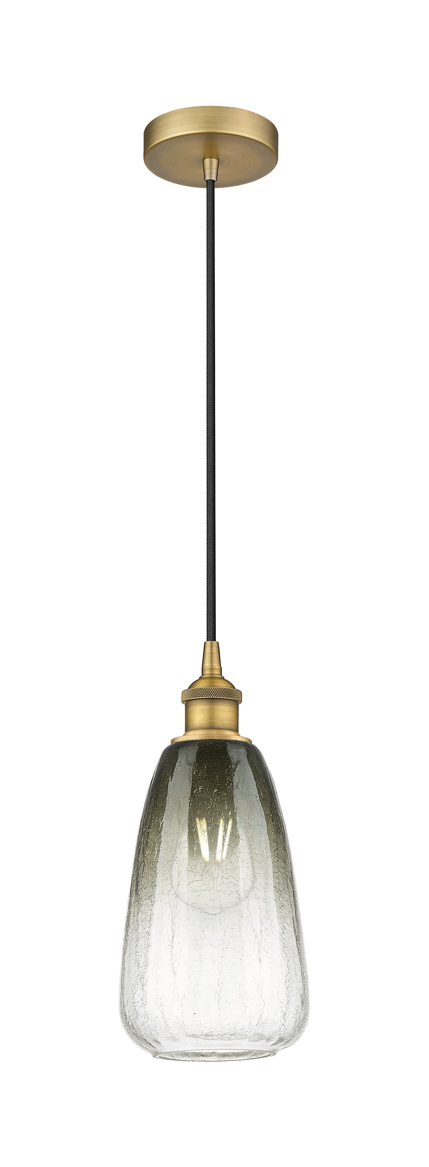 Edison Mini Pendant Antique Brass Finish
