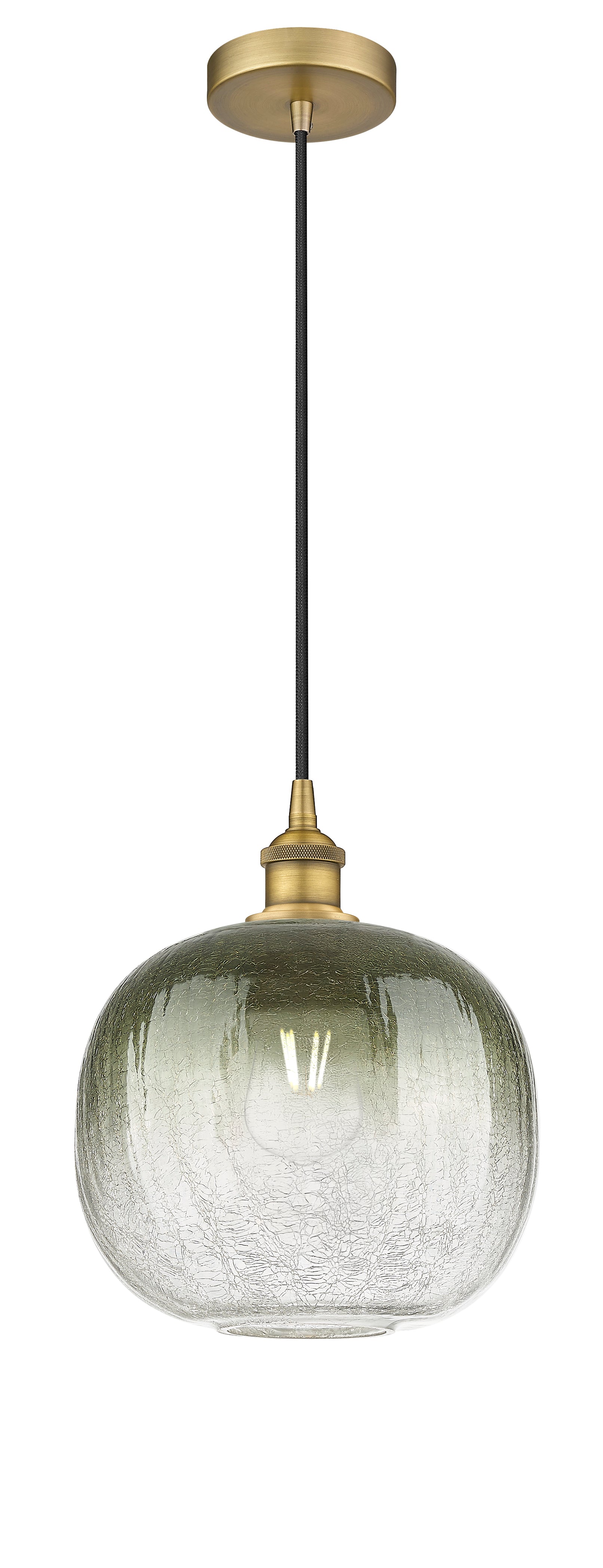 Edison Mini Pendant Antique Brass Finish