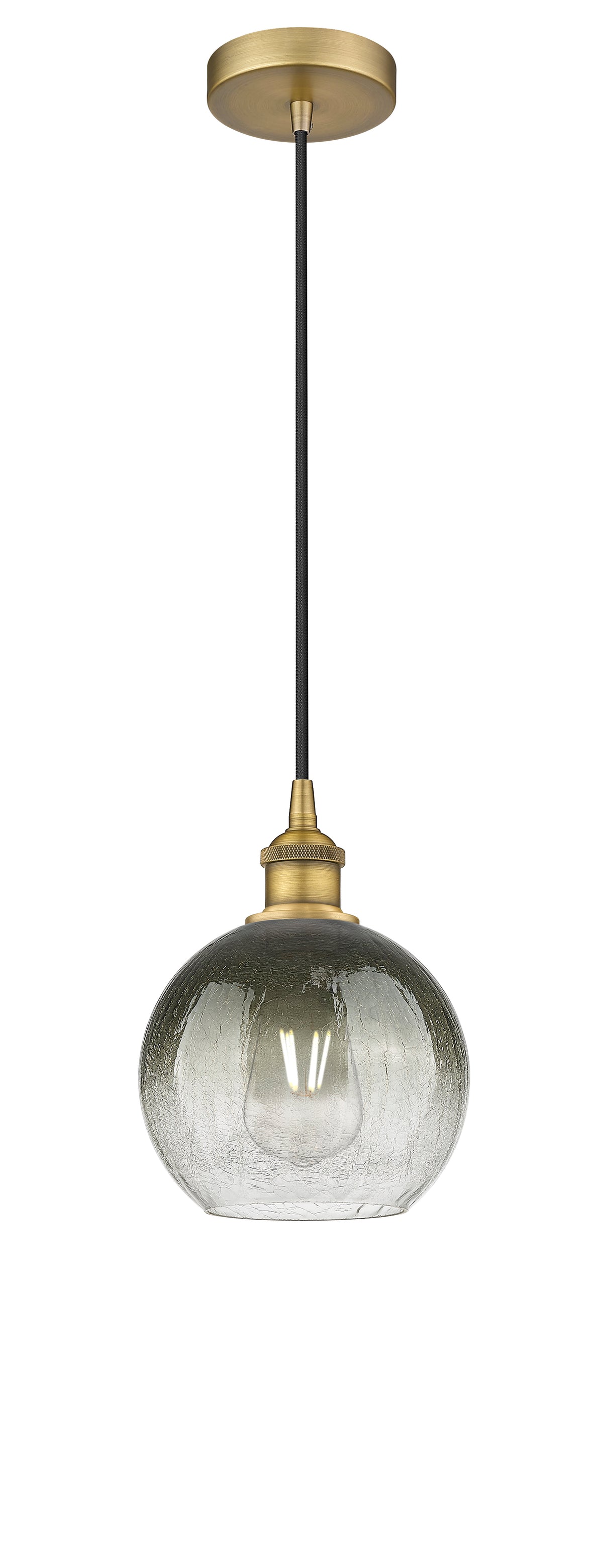 Edison Mini Pendant Antique Brass Finish