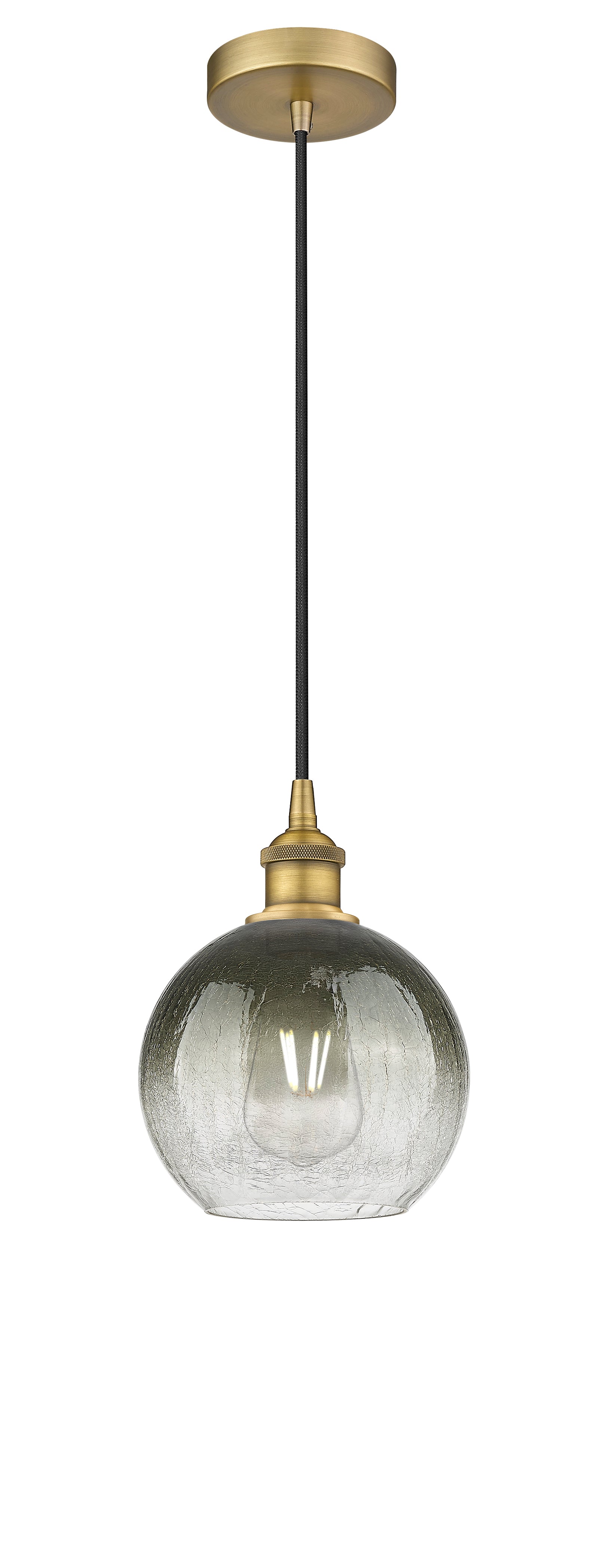 Edison Mini Pendant Antique Brass Finish