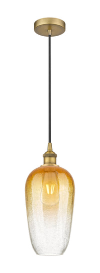 Edison Mini Pendant Antique Brass 7 Inch