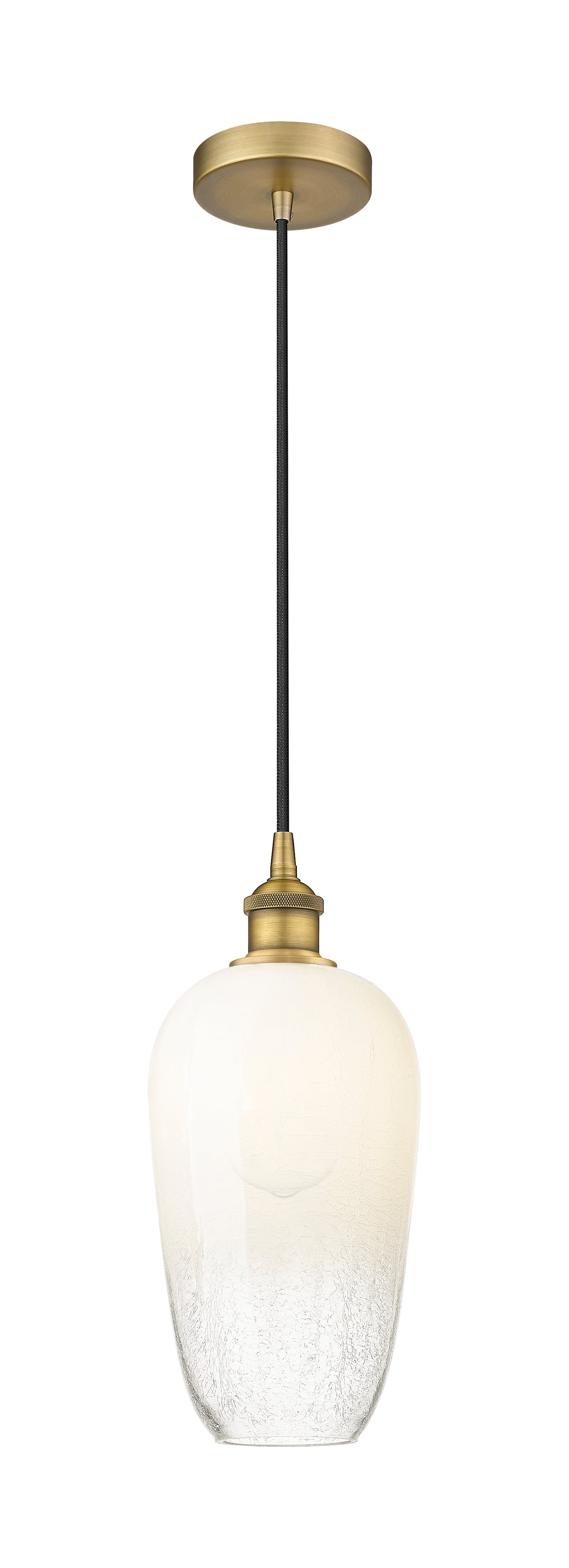 Edison Mini Pendant Antique Brass 7 Inch