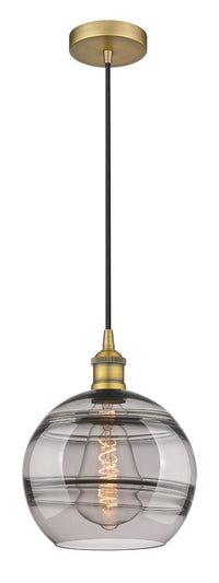Edison Mini Pendant Antique Brass 10 Inch