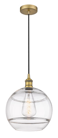 Edison Mini Pendant Antique Brass Cast Brass
