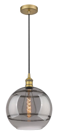 Edison Mini Pendant Antique Brass Cast Brass