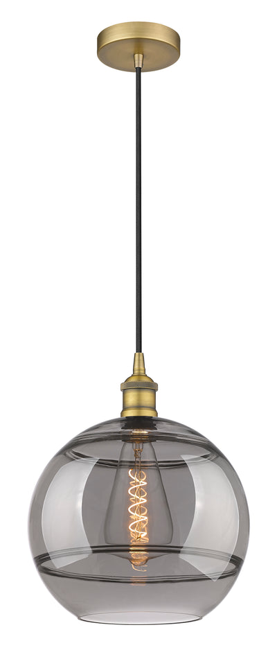Edison Mini Pendant Antique Brass Cast Brass