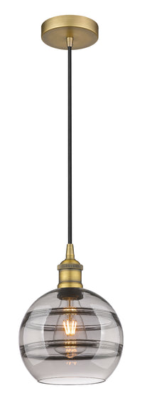 Edison Mini Pendant Antique Brass Cast