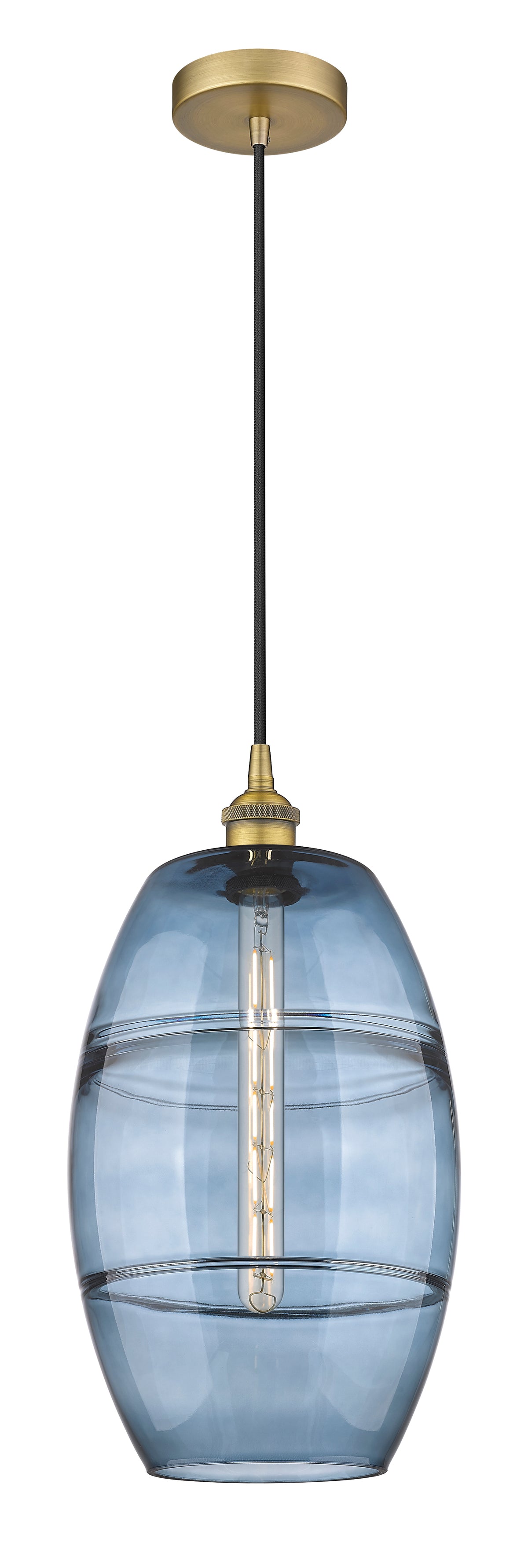 Edison Mini Pendant Antique Brass Finish