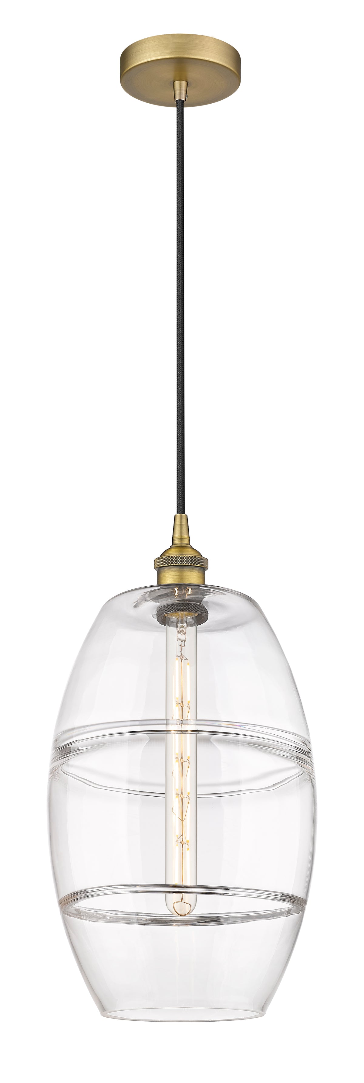 Edison Mini Pendant Antique Brass Finish