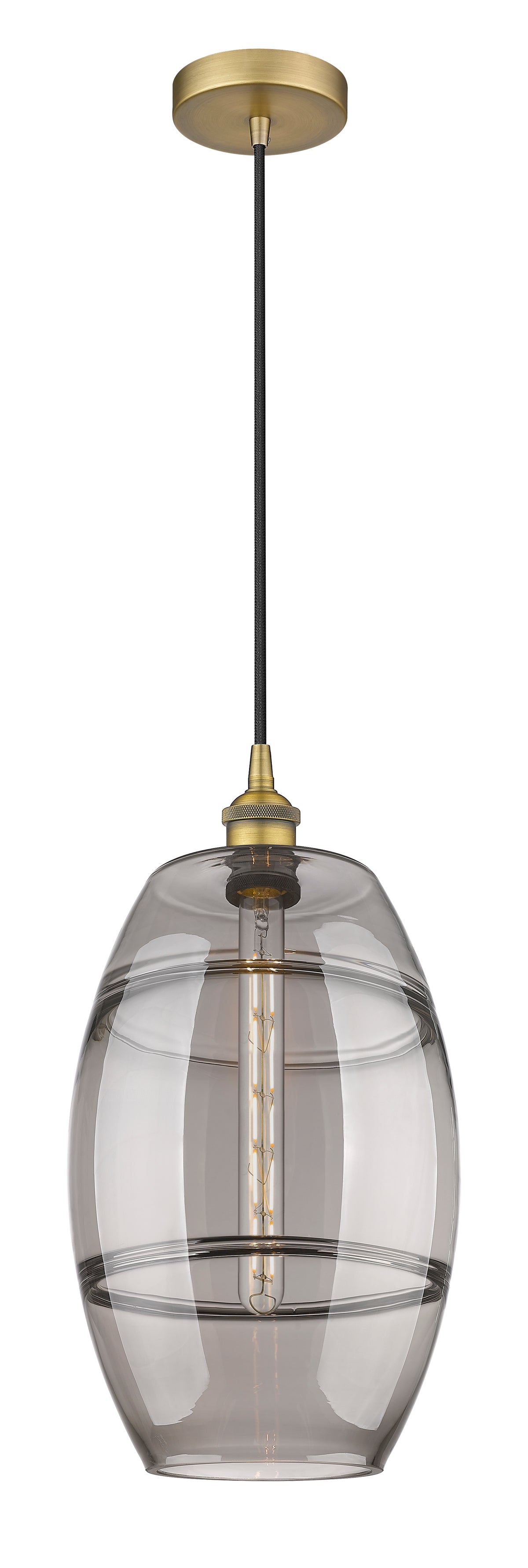 Edison Mini Pendant Antique Brass Finish