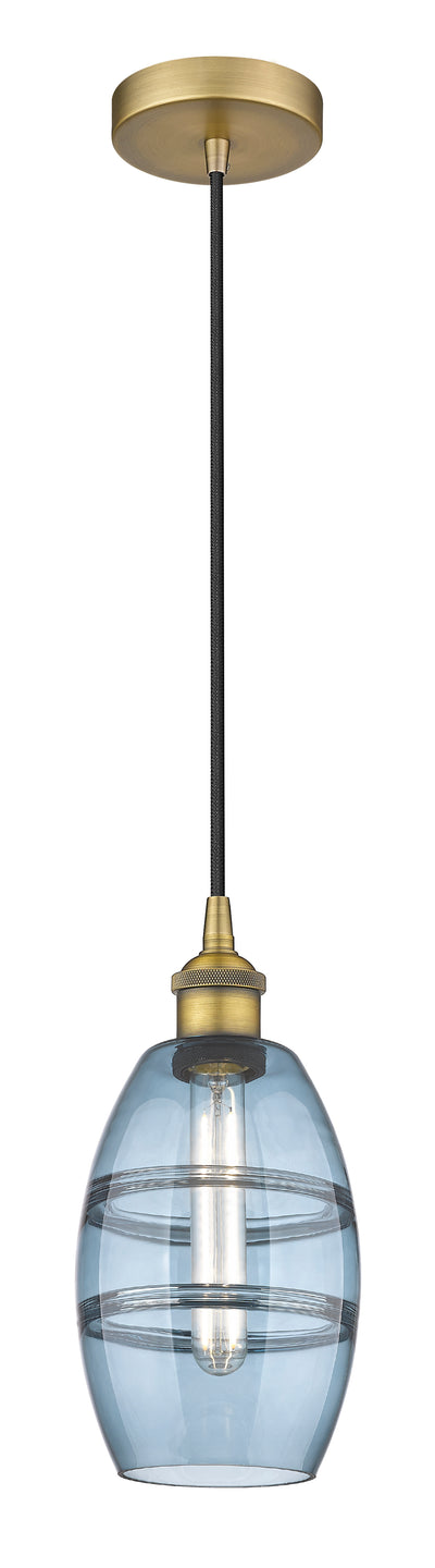 Edison Mini Pendant Antique Brass Finish
