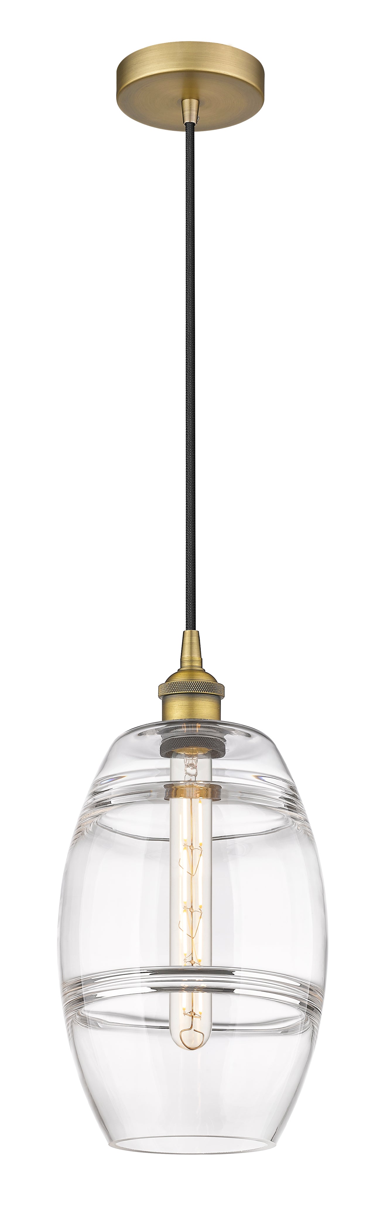 Edison Mini Pendant Antique Brass Finish