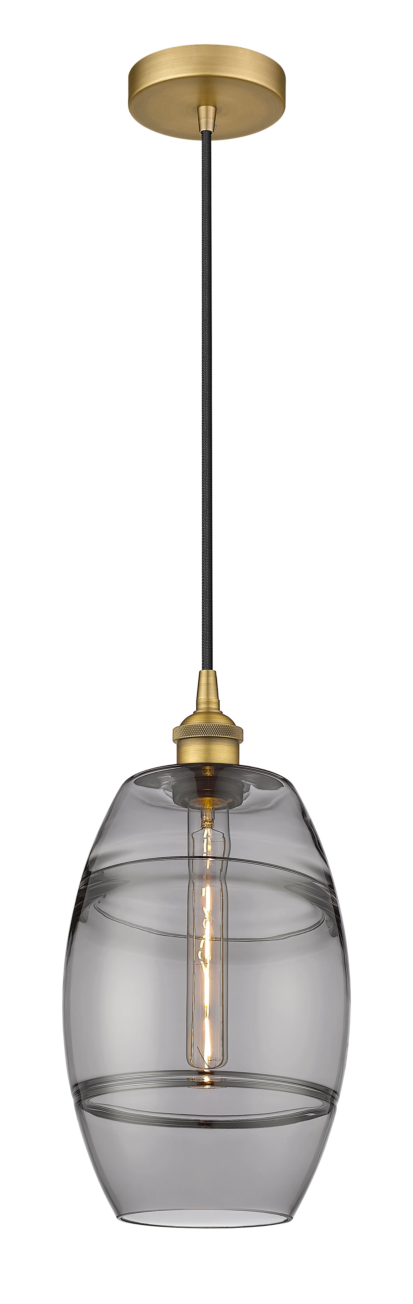 Edison Mini Pendant Antique Brass Finish