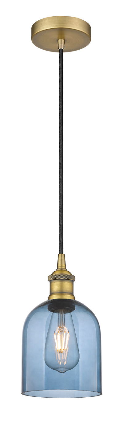 Edison Mini Pendant Antique Brass Finish
