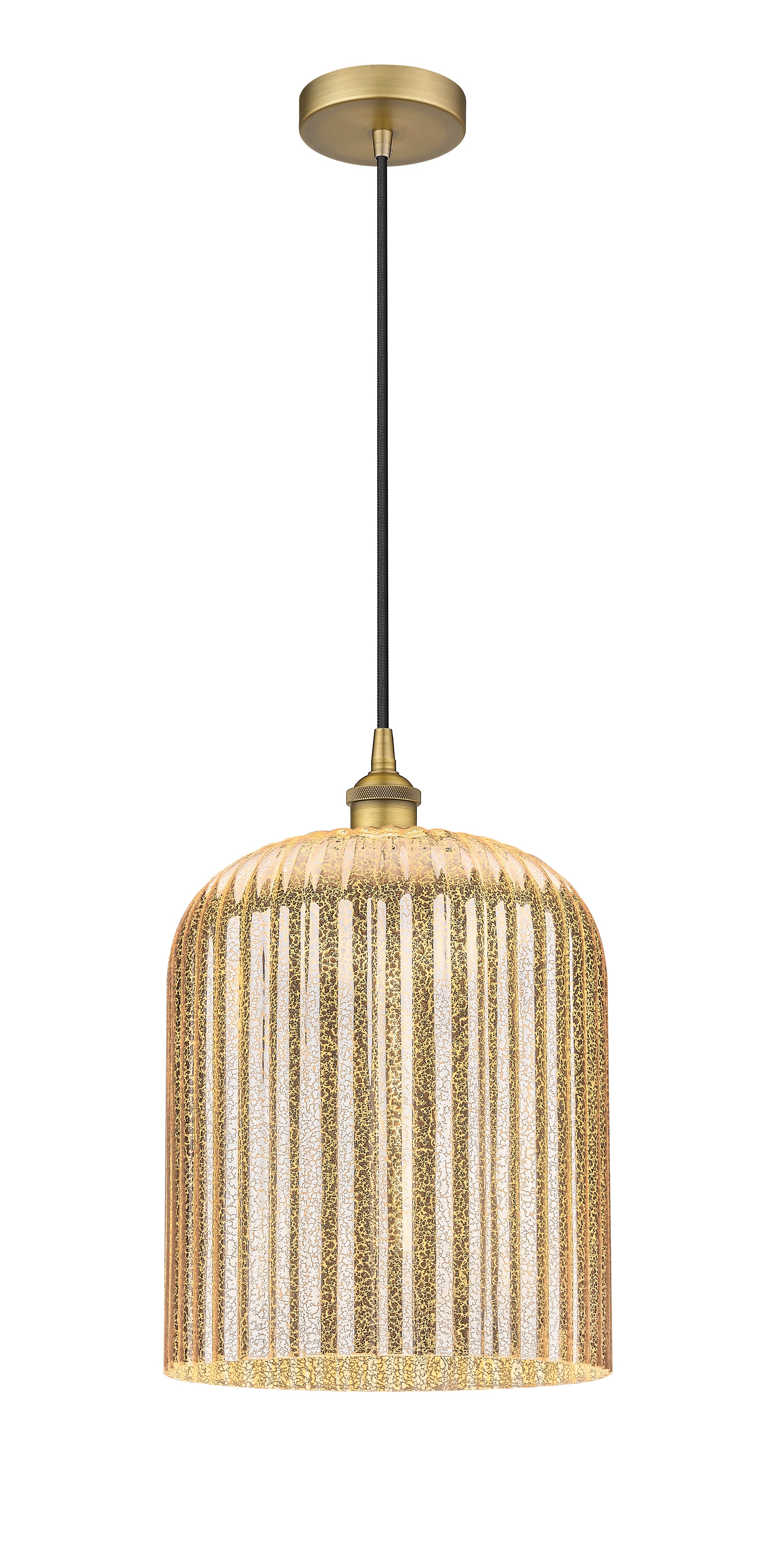 Edison Mini Pendant Antique Brass Finish