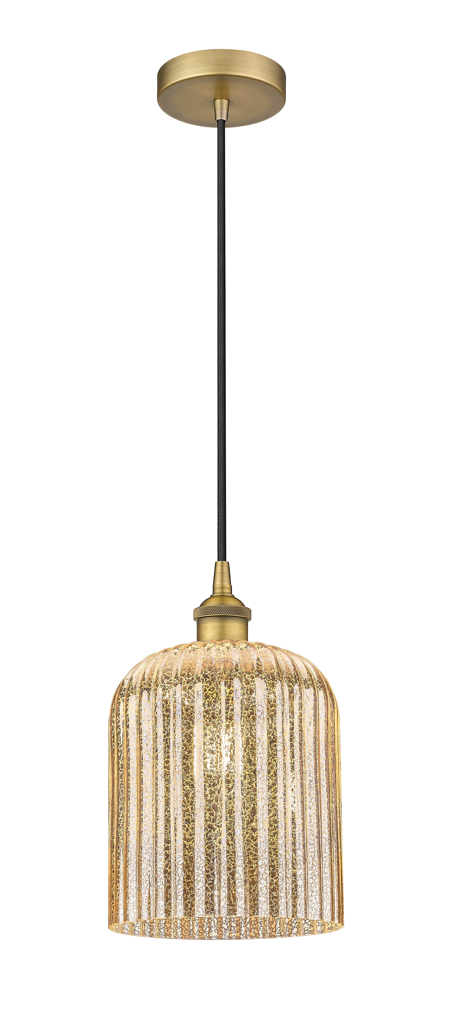 Edison Mini Pendant Antique Brass Finish