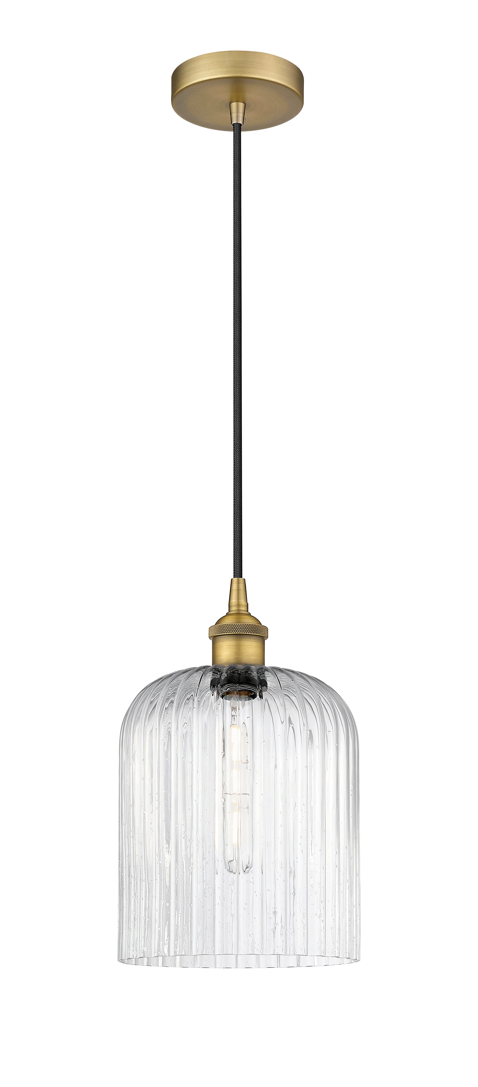 Edison Mini Pendant Antique Brass Finish