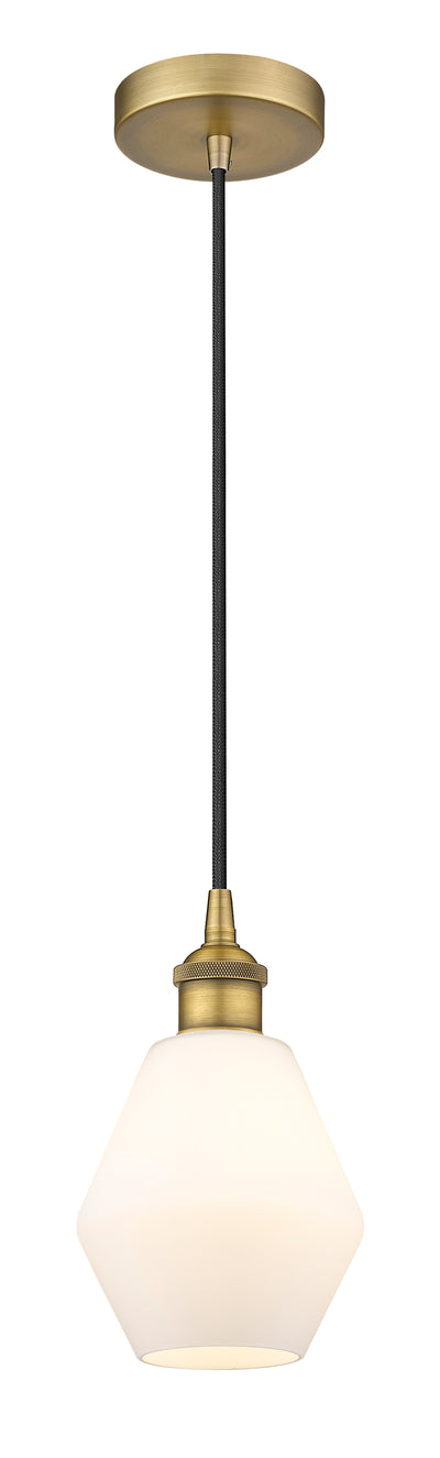 Edison Mini Pendant Antique Brass Finish