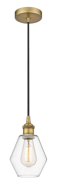 Edison Mini Pendant Antique Brass Dimmable
