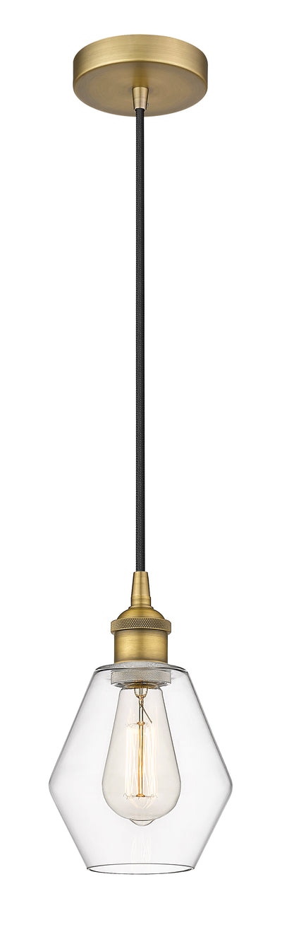 Edison Mini Pendant Antique Brass Dimmable