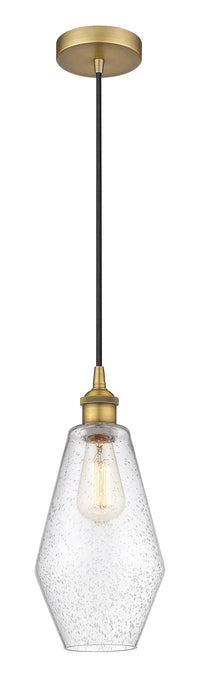 Edison Mini Pendant Antique Brass 7 Inch