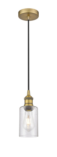 Edison Mini Pendant Cast Brass Antique