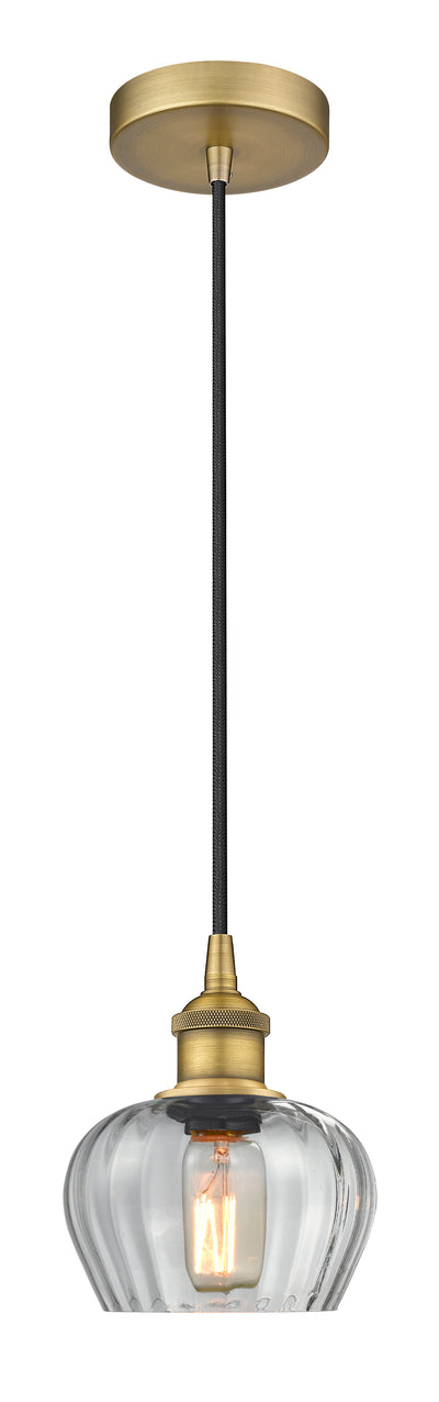 Edison Mini Pendant Antique Brass Finish
