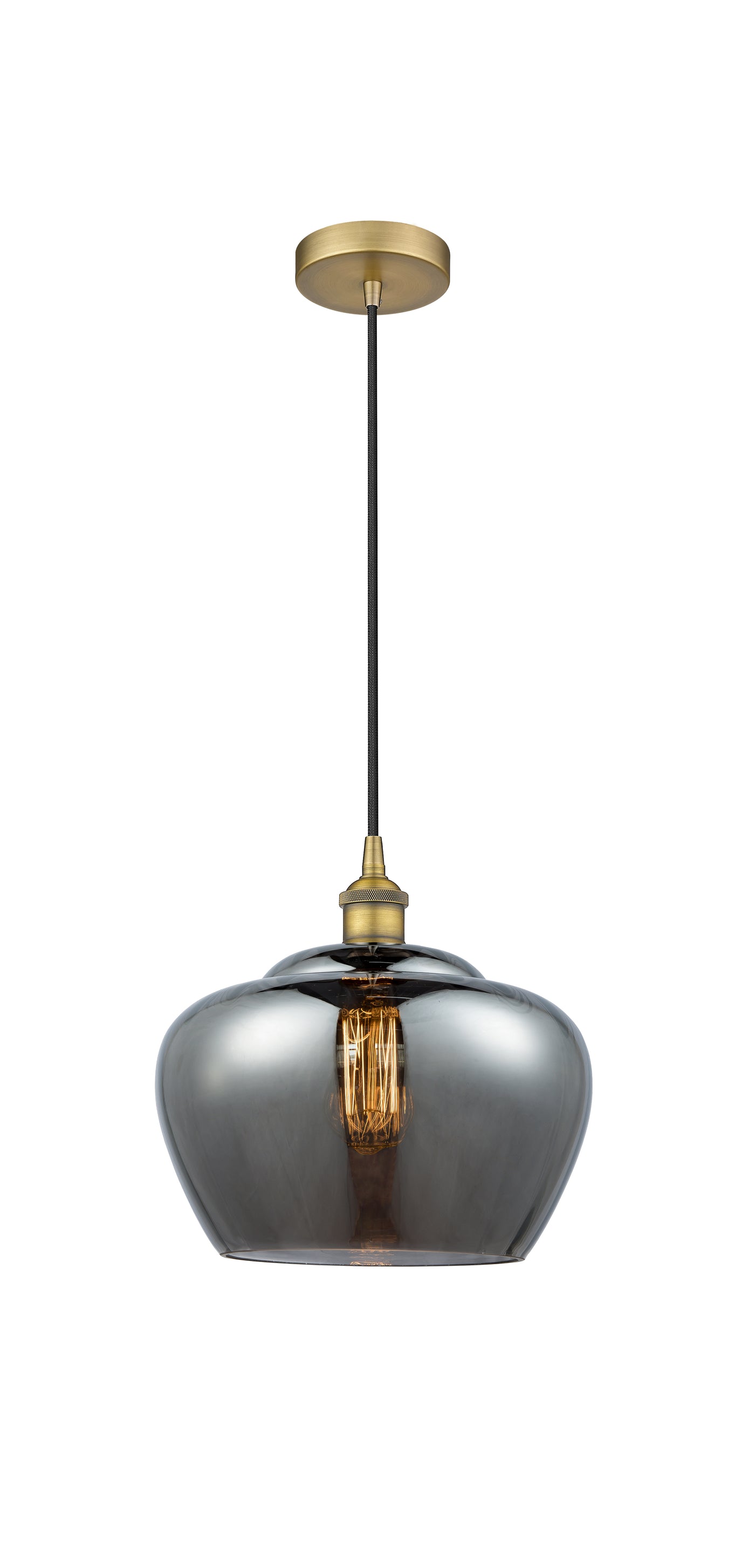 Edison Mini Pendant Antique Brass Finish