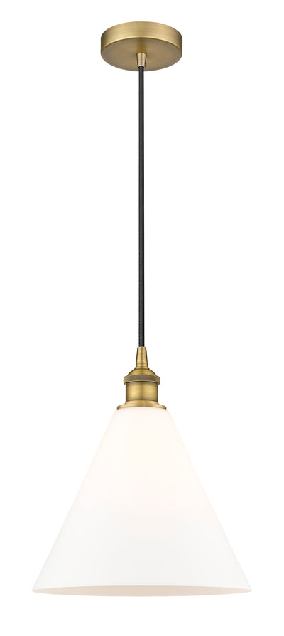 Edison Mini Pendant Antique Brass Glass